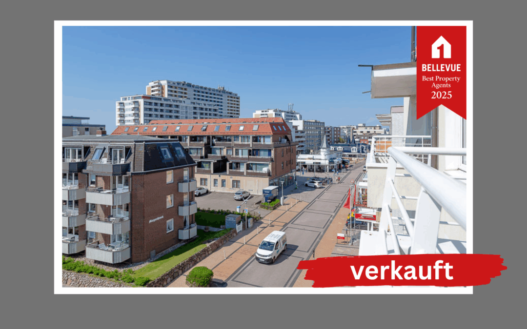 2 Zimmerwhg. mit Südblk., direkt am Strand
