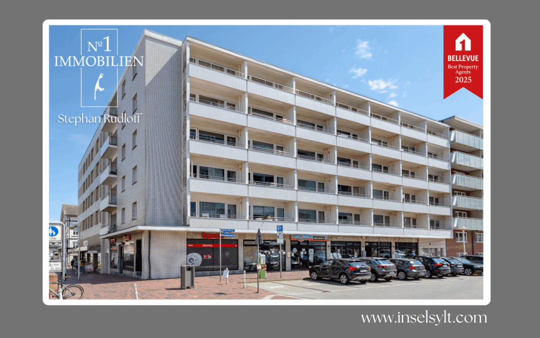 3 Zimmerwohnung in bester Strandlage, 2 Balkone
