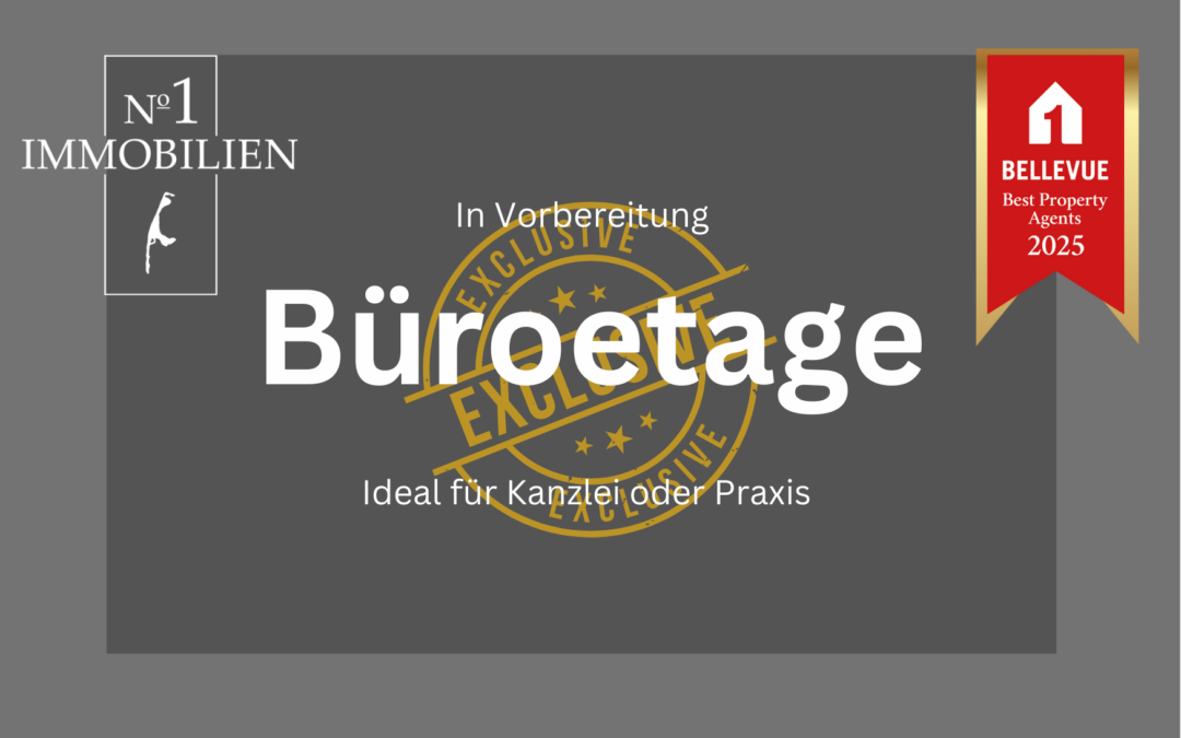 In Vorbereitung: Büroetage mit 110qm in Bestlage