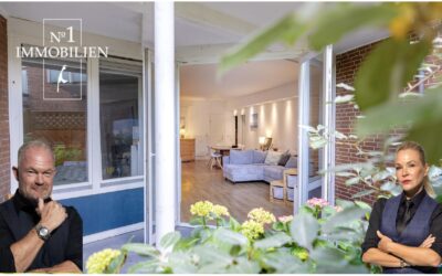 Großzügige Wohnung im Warftgeschoß