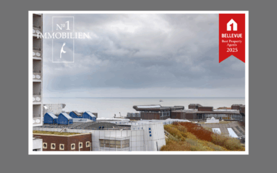 Meerblick, 5.OG, 1 Zimmer Fewo am Strand