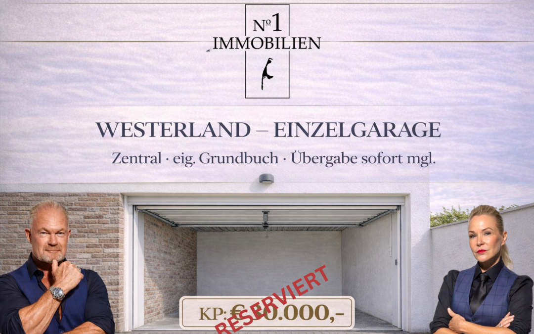 RESERVIERT: Einzelgarage