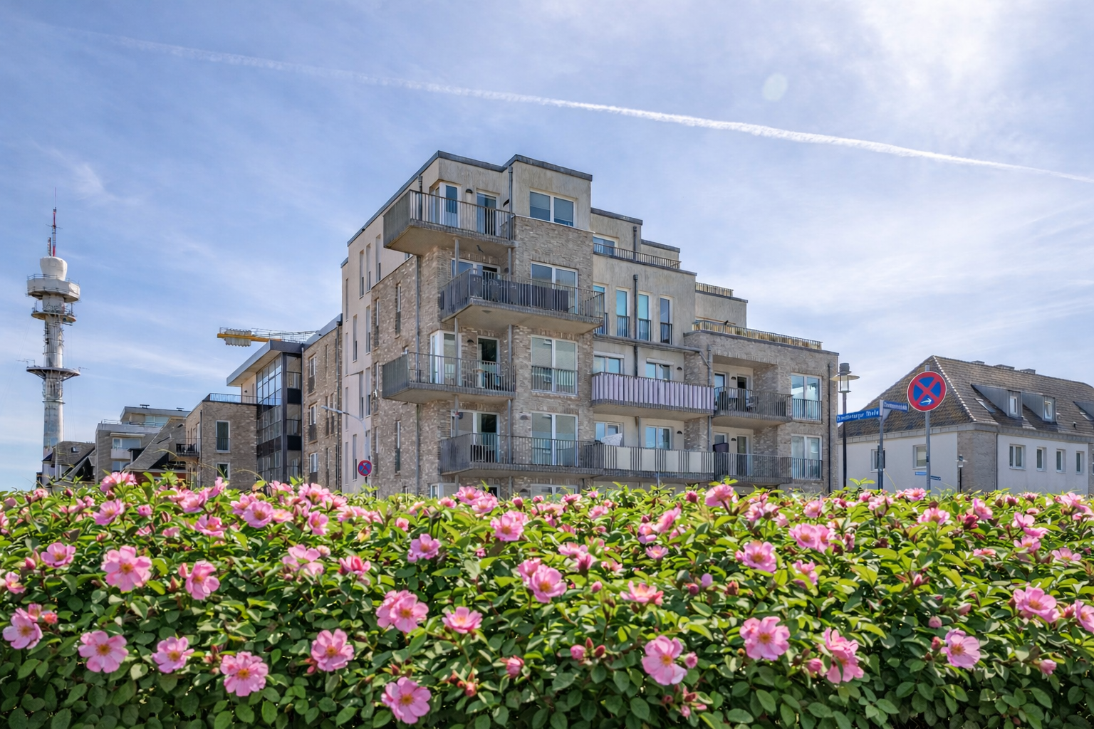 Aussen Strat blüten