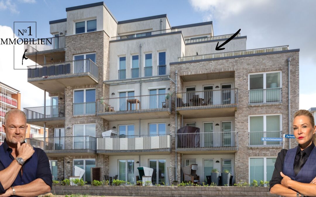 Penthouse ähnliche 3 Zimmerwhg. am Strand